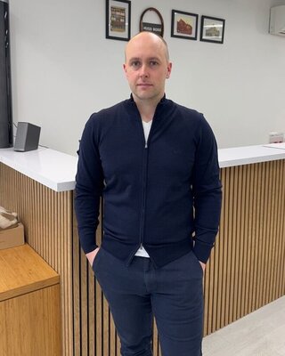 BOSS ohut merinoneuletakki H- Balonso-L