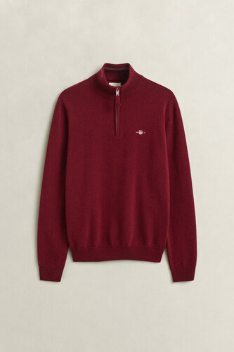 Gant Quarter-zip superfine lambswool