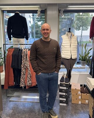 Gant neulepaita classic cable C-neck