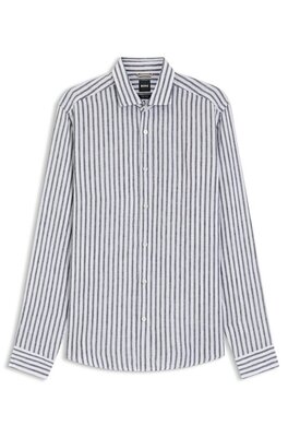 Raitainen pellavapaita BOSS "LIAM-BD"