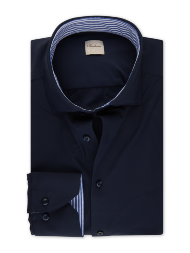 Stenströms sininen Slimline Stretch-kauluspaita