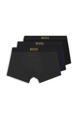 BOSS Alushousut Boxer trunk 3P gold logo