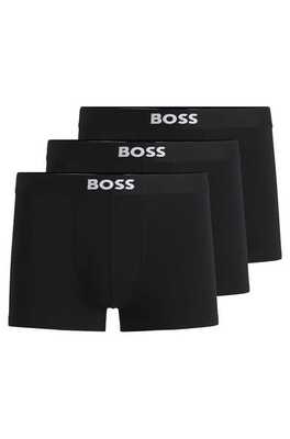 BOSS Boxer Brief 3-Pack musta