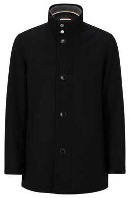 BOSS musta villakangastakki H-Coxtan-234