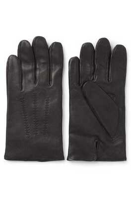 BOSS nahkahanskat Hainz-Me