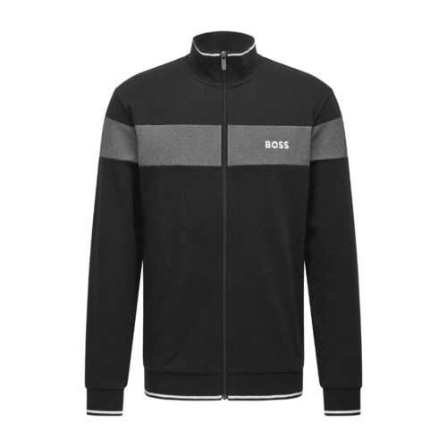 BOSS Tracksuit Jacket musta