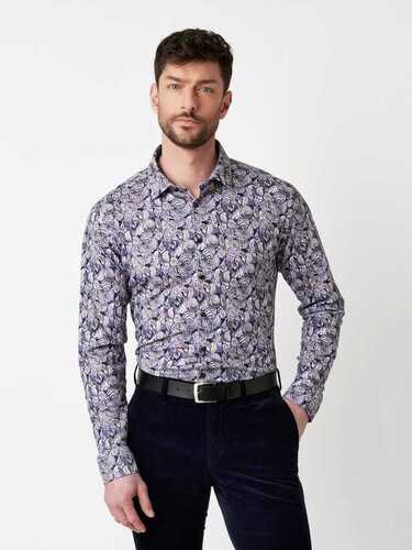 Desoto stretch printti kauluspaita