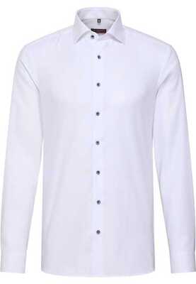 ETERNA kauluspaita slim fit valkoinen