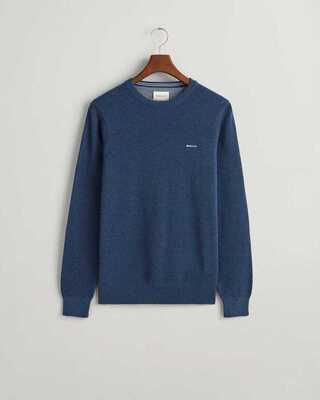 Gant D1. Cotton pique c-neck neule