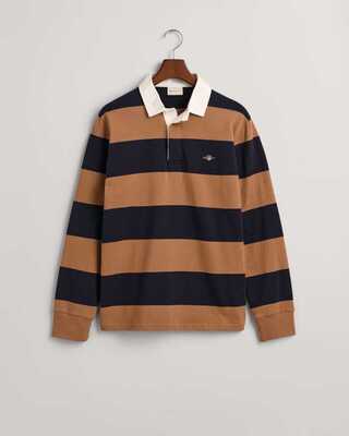 Gant pitkähihainen pikeepaita barstripe heavy rugger