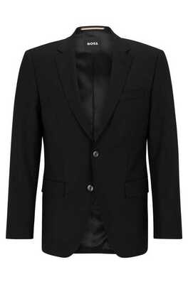 Musta regular fit puvuntakki BOSS H-jeckson-B1