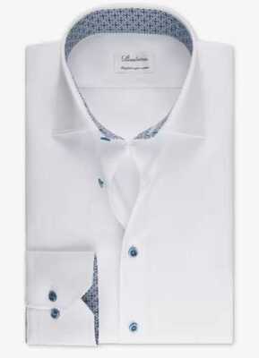 Stenströms valkoinen slim fit kauluspaita