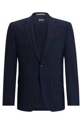 Tummansininen puvuntakki BOSS H-jeckson-B1