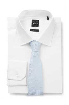 Vaaleansininen solmio BOSS h-tie 7,5