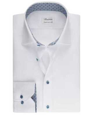 Valkoinen kauluspaita slim-fit Stenströms