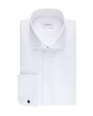 Valkoinen kauluspaita slim-fit Stenströms