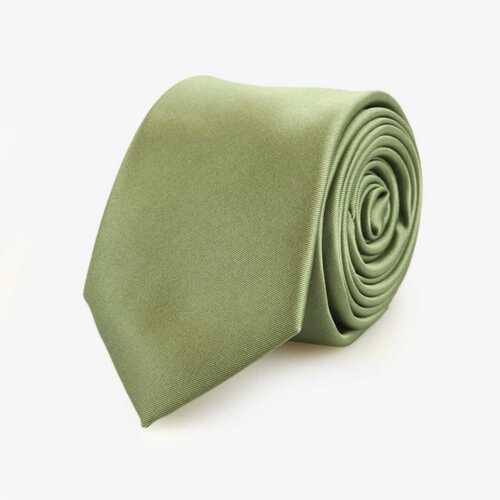 Veniz kravatti omenanvihreä taskuliinalla