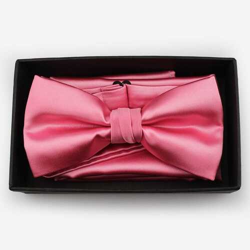 Veniz pukurusetti vaaleanpunainen taskuliinalla