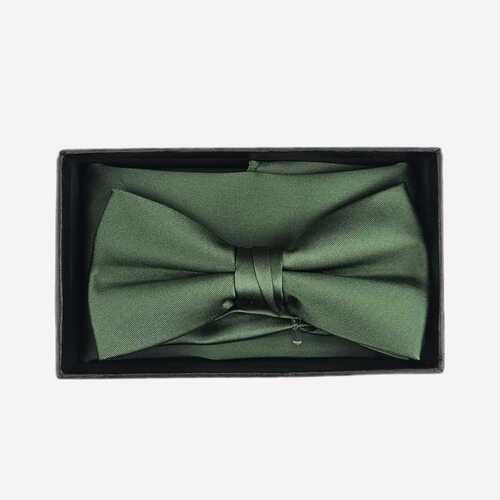 Veniz tummanvihreä rusetti taskuliinalla