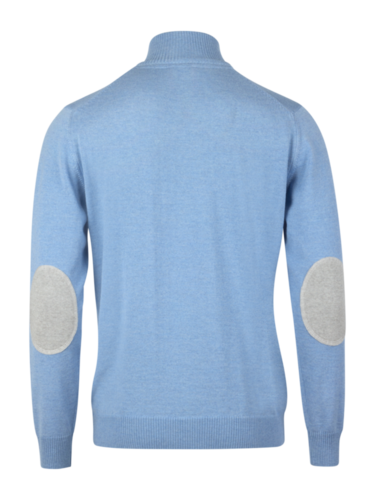 Stenströms half-zip merinoneule