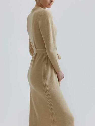 Andiata Sera neulemekko beige