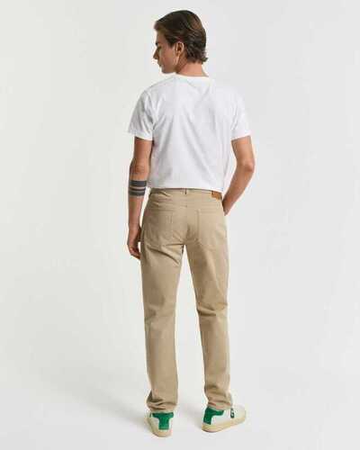 Beige Chinohousu GANT Regular fit