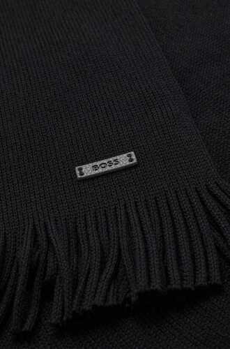 BOSS huivi Albas musta