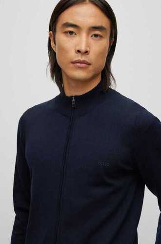 BOSS miesten merinoneuletakki Balonso-L