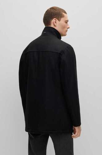 BOSS musta villakangastakki H-Coxtan-234