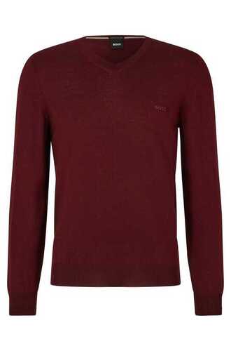 BOSS regular-fit merinoneule Baram-L