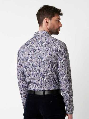 Desoto stretch printti kauluspaita