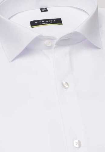 ETERNA extraslim valkoinen kauluspaita