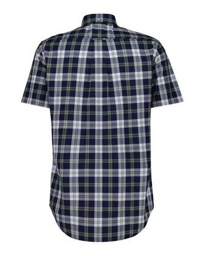 Gant kauluspaita Reg Poplin check ss shirt