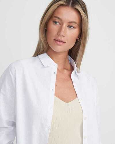 Holebrook Lilly shirt luonnonvalkoinen