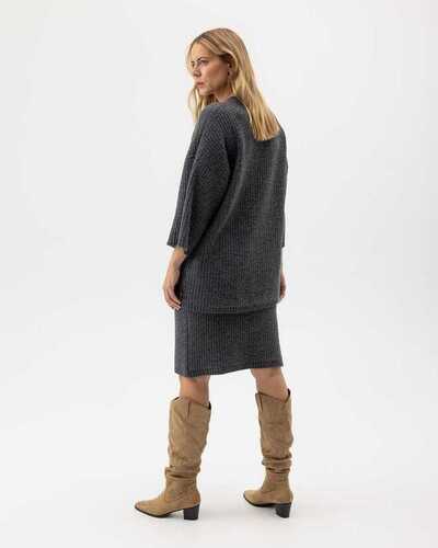 Holebrook Livia sweater neule harmaa