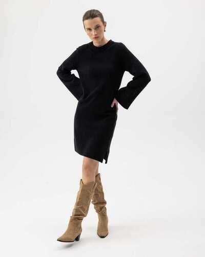 Holebrook Svea Dress neulemekko musta