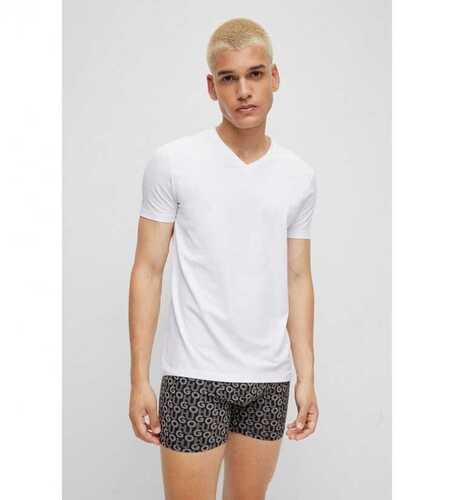 HUGO-V t-paitapakkaus valkoinen-musta