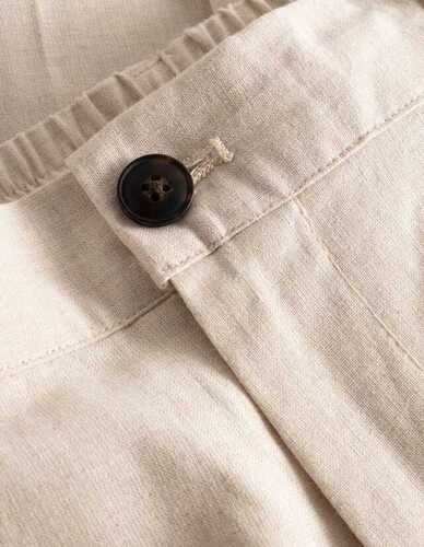 LES DEUX Ivory pellava Chino