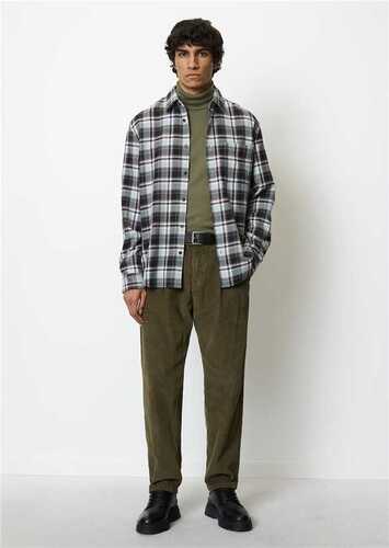 Marc O Polo Miesten ruudullinen kauluspaita