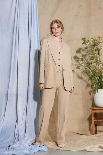 PBO Togo housut suorat leveälahkeiset