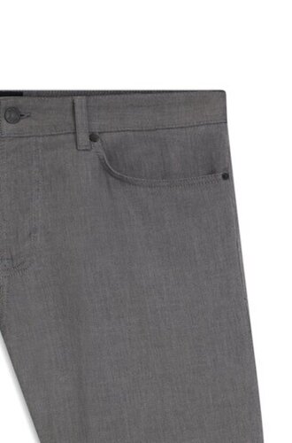 puuvillahousu BOSS Re.maine5 harmaa