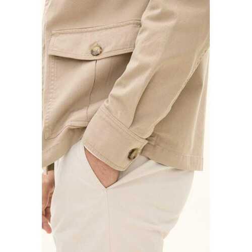 Safari shirt-jacket Oscar Jacobson beige