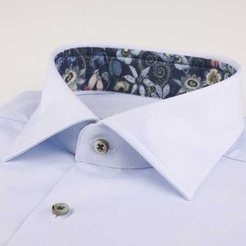 Stenströms slimline kauluspaita vaaleansininen