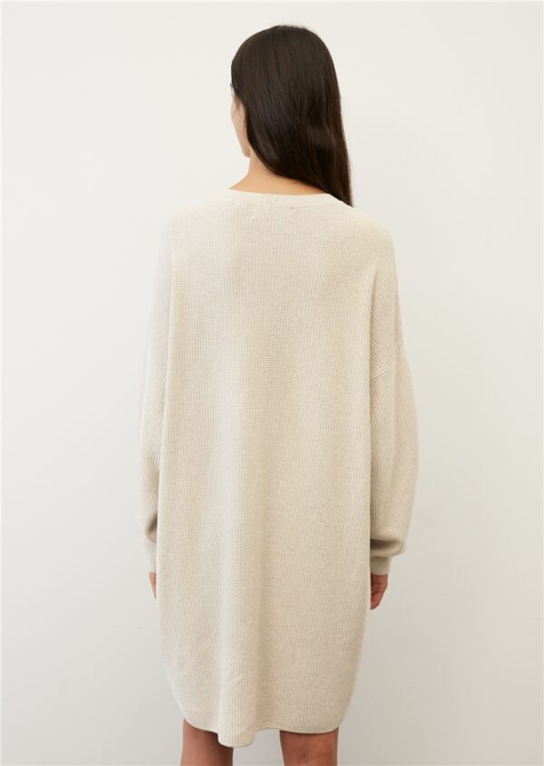 Marc O'Polo Heavy knit dress beige - Image 3