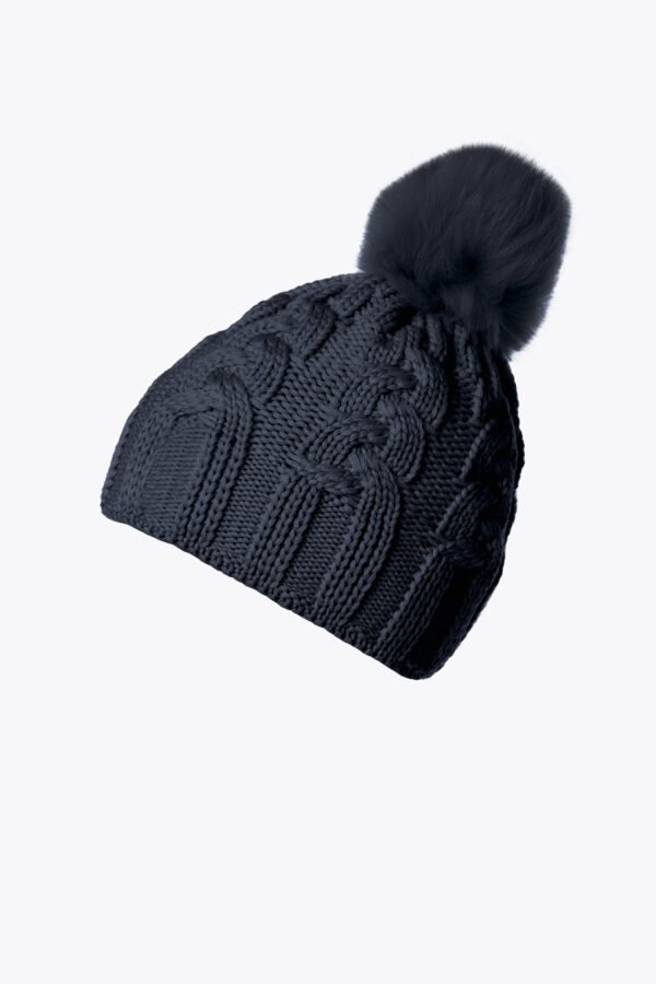Parajumpers Women Cable hat Navy - Image 2