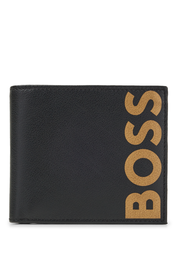 BOSS nahkalompakko logolla