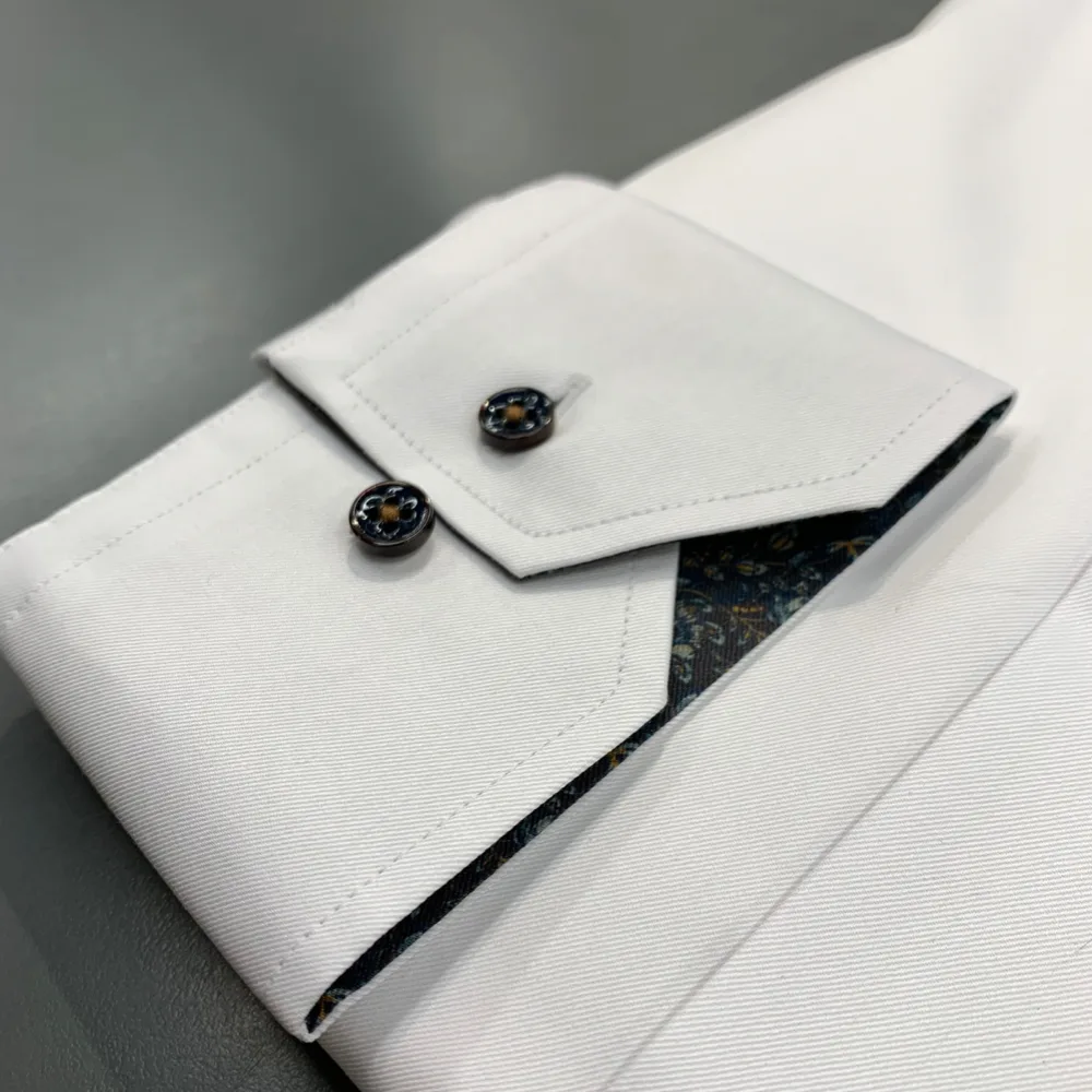 Stenströms valkoinen kauluspaita fitted body - Image 3