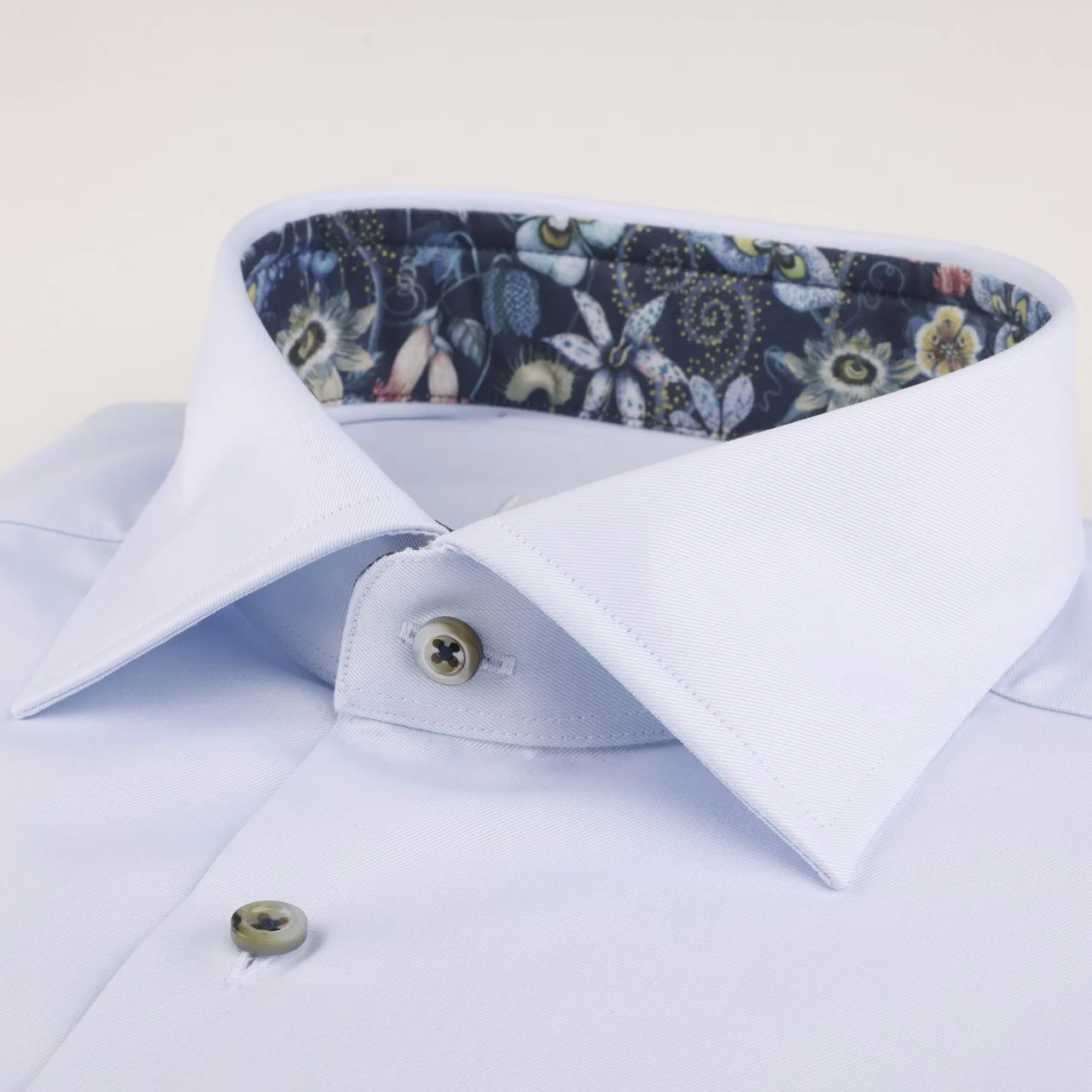 Stenströms Fitted body kauluspaita vaaleansininen - Image 2