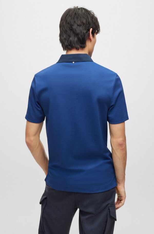 BOSS slim-fit pikeepaita Pitton 44 - Image 3
