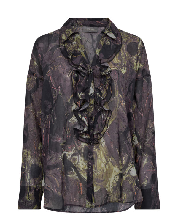 Mos Mosh MMJelena Voile Marble shirt